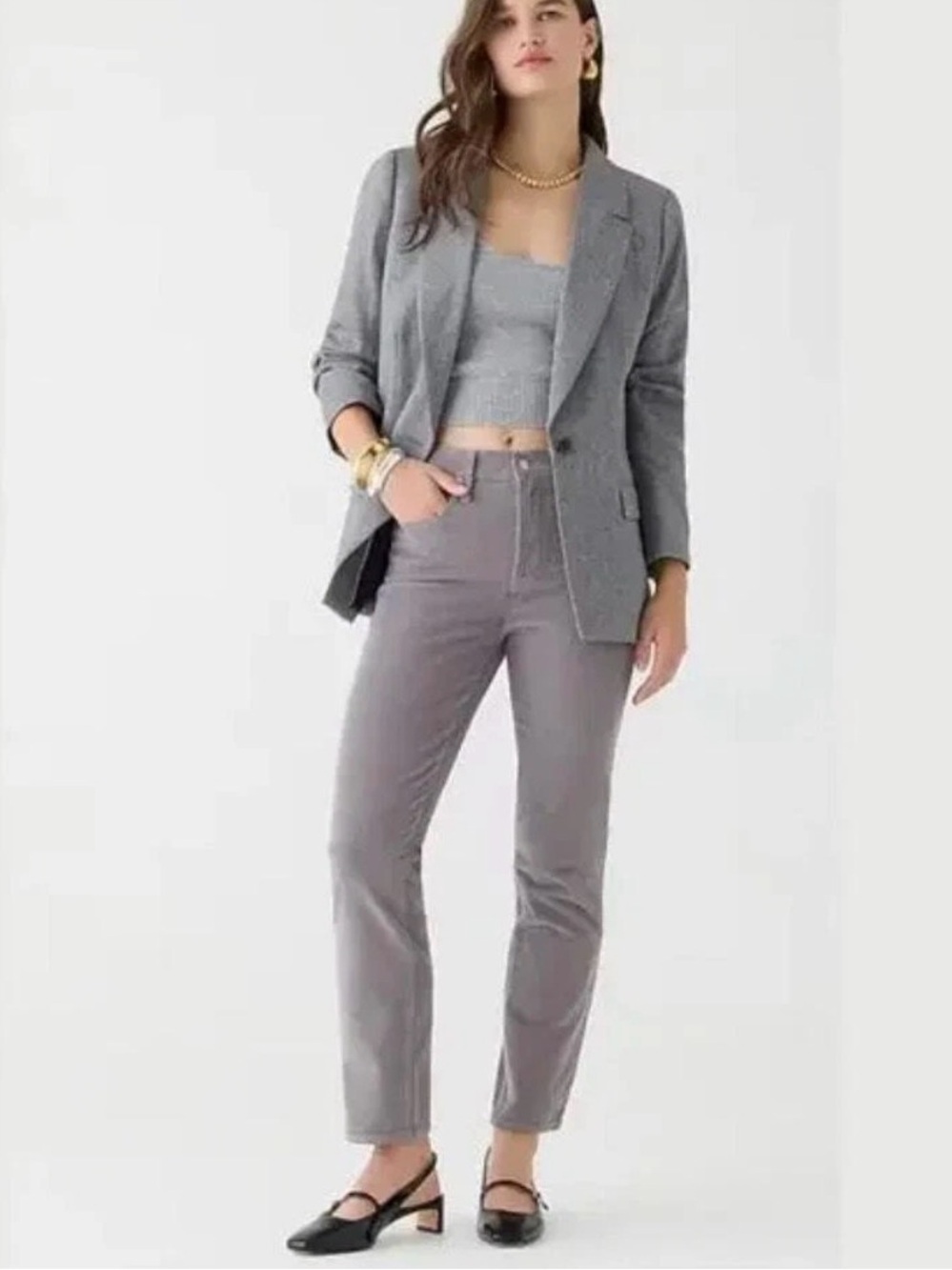 J.Crew vintage stretchy corduroy slim pants